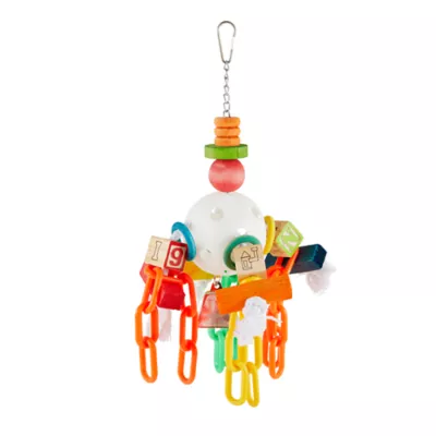 Product All Living Things® Wiffle Ball and Chains Bird Toy