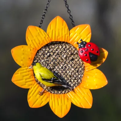 Product Gift Essentials Sunflower Mesh Bird Feeder