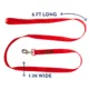 Product Top Paw® Standard Dog Leash: 6-ft long