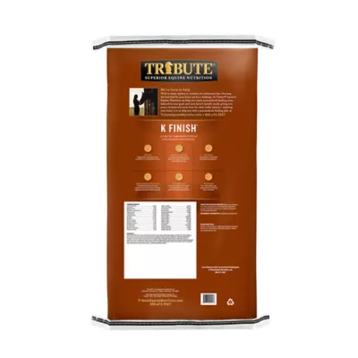 Product Tribute Equine Nutrition® K Finish® Fat Supplement