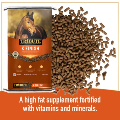 Product Tribute Equine Nutrition® K Finish® Fat Supplement