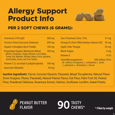 Product Pet Honesty Allergy Support - Soft Chews