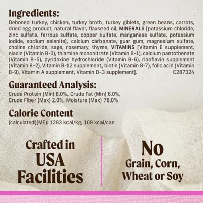 Product Merrick Lil' Plates Grain Free Petite Pates Small Breed Adult Wet Dog Food - Natural, 3 oz