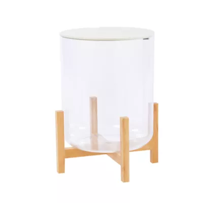 Product Top Fin® 3 Gallon Bamboo Base Aquarium