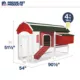 Product Prevue Double Nest Chicken & Duck Coop