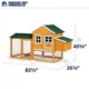 Product Prevue Pet Products Chicken & Duck Coop with Nest Box