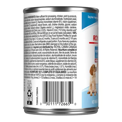Product Royal Canin Size Health Nutrition Medium Puppy Thin Slices in Gravy Wet Dog Food, 13 oz.