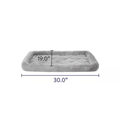 Product Top Paw® Plush Grey Crate Mat