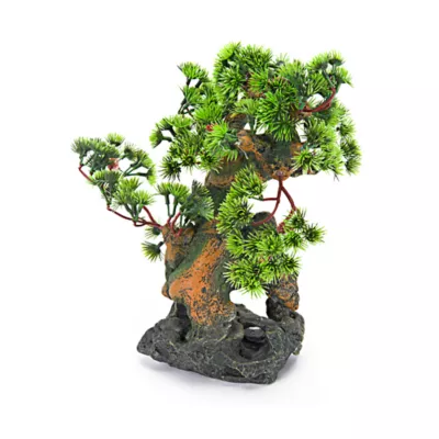 Product Penn-Plax Bonsai Tree & Rocks Aquarium Ornament - Medium