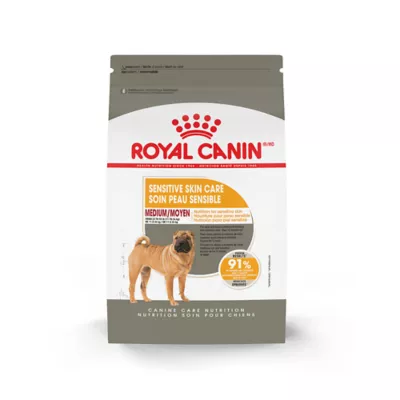 Product Royal Canin Canine Care Nutrition Sensitive Skin Care Medium Breed Adult Dog Dry Food - 17 lb