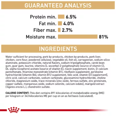 Product Royal Canin German Shepherd Large Breed Loaf in Sauce Adult Wet Dog Food - 13.5 Oz.