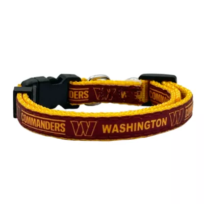 Product Pets First Washington Commanders Satin Ribbon Cat Collar