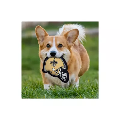 Product Pets First New Orleans Saints Helmet Tough Dog Toy