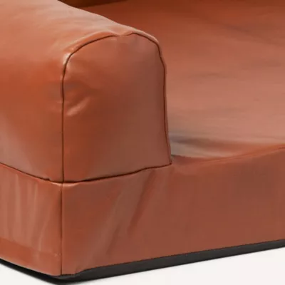 Product  Nate & Jeremiah Faux Leather Couch Pet Bed