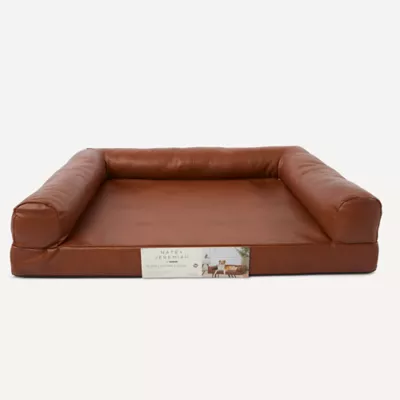 Product  Nate & Jeremiah Faux Leather Couch Pet Bed