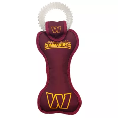Product Pets First Washington Commanders Field Tug Dog Toy