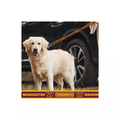 Product Pets First Washington Commanders Satin Dog Leash