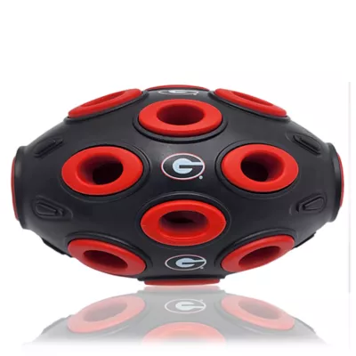 Product Pets First Georgia Bulldogs Treat Dispenser Dog Toy