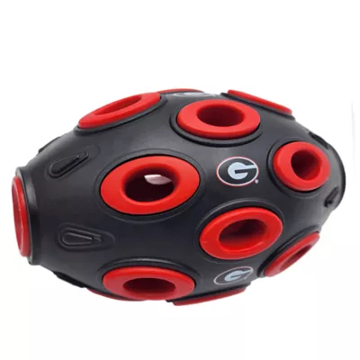 Product Pets First Georgia Bulldogs Treat Dispenser Dog Toy