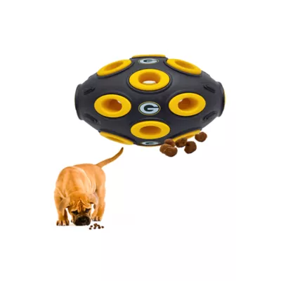 Product Pets First Green Bay Packers Treat Dispenser Dog Toy