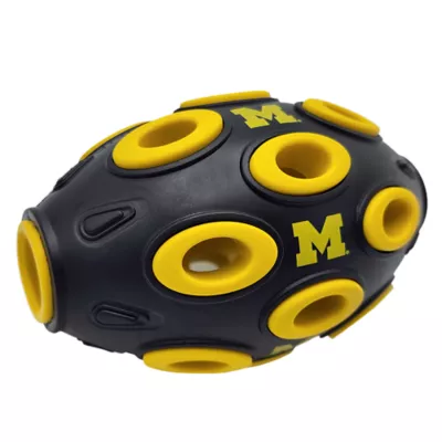 Product Pets First Michigan Wolverines Treat Dispenser Dog Toy