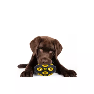 Product Pets First Michigan Wolverines Treat Dispenser Dog Toy