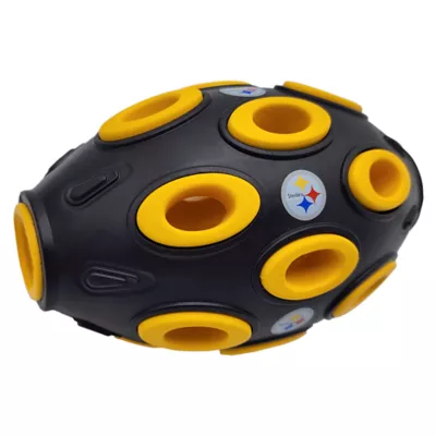 Product Pets First Pittsburgh Steelers Treat Dispenser Dog Toy