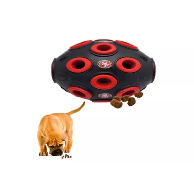 Product Pets First San Francisco 49ers Treat Dispenser Dog Toy