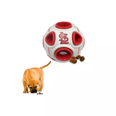 Product Pets First St. Louis Cardinals Treat Dispenser Dog Toy