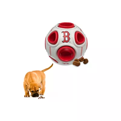 Product Pets First Boston Red Sox Treat Dispenser Dog Toy