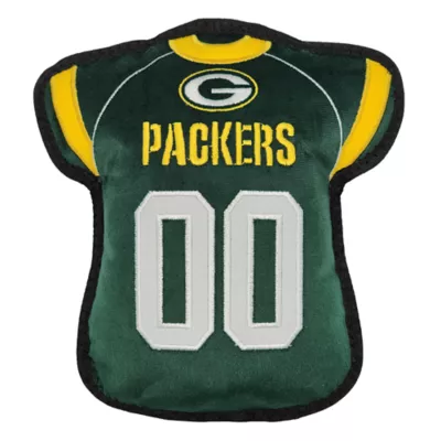 Product Pets First Green Bay Packers Jersey Tough Dog Toy