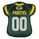 Product Pets First Green Bay Packers Jersey Tough Dog Toy
