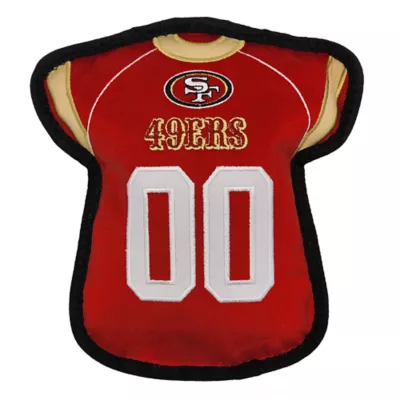 Product Pets First San Francisco 49ers Jersey Tough Dog Toy