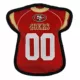 Product Pets First San Francisco 49ers Jersey Tough Dog Toy