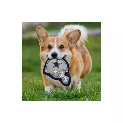 Product Pets First Dallas Cowboys Helmet Tough Dog Toy