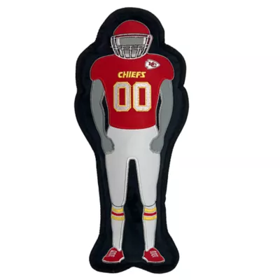 Product Pets First Kansas City Chiefs Player Tough Dog Toy