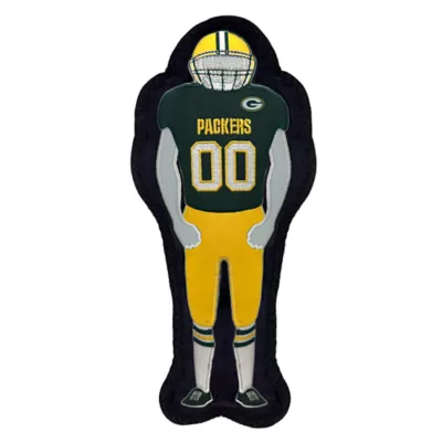 Product Pets First Green Bay Packers Player Tough Dog Toy