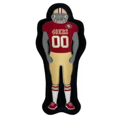 Product Pets First San Francisco 49ers Player Tough Dog Toy