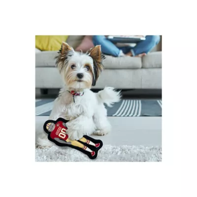 Product Pets First San Francisco 49ers Player Tough Dog Toy