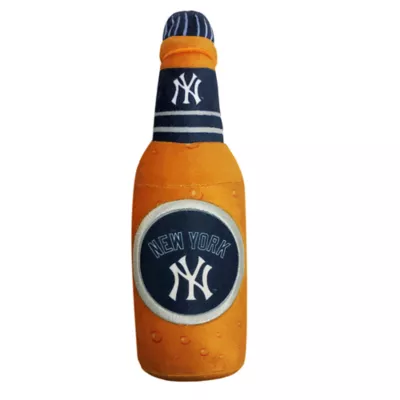 Product Pets First New York Yankees Plush Bottle Dog Toy