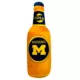 Product Pets First Michigan Wolverines Plush Bottle Dog Toy
