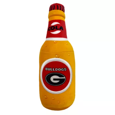 Product Pets First Georgia Bulldogs Plush Bottle Dog Toy
