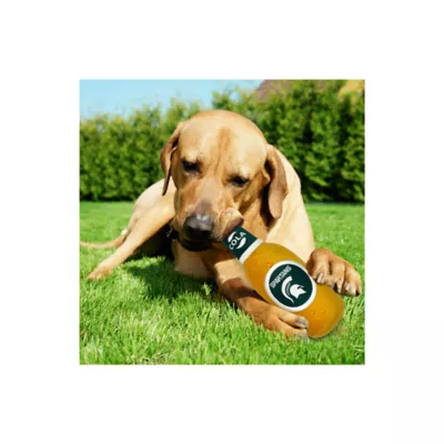 Product Pets First Michigan State Spartans Plush Bottle Dog Toy