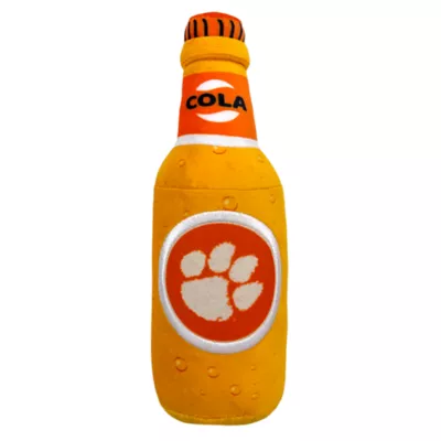 Product Pets First Clemson Tigers Plush Bottle Dog Toy