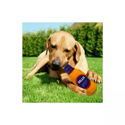 Product Pets First Buffalo Bills Plush Bottle Dog Toy