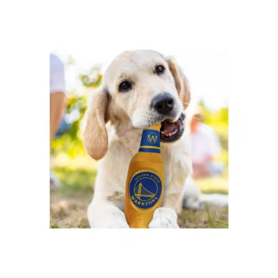 Product Pets First Golden State Warriors Plush Bottle Dog Toy