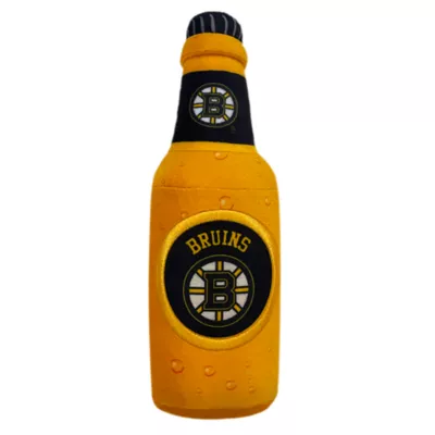 Product Pets First Boston Bruins Plush Bottle Dog Toy