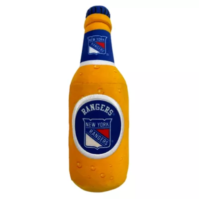 Product Pets First New York Rangers Plush Bottle Dog Toy