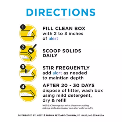 Product Purina® Tidy Cats® Tidy Care Alert Non-Clumping Multi-Cat Crystal Cat Litter - Unscented
