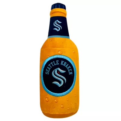 Product Pets First Seattle Krakens Plush Bottle Dog Toy